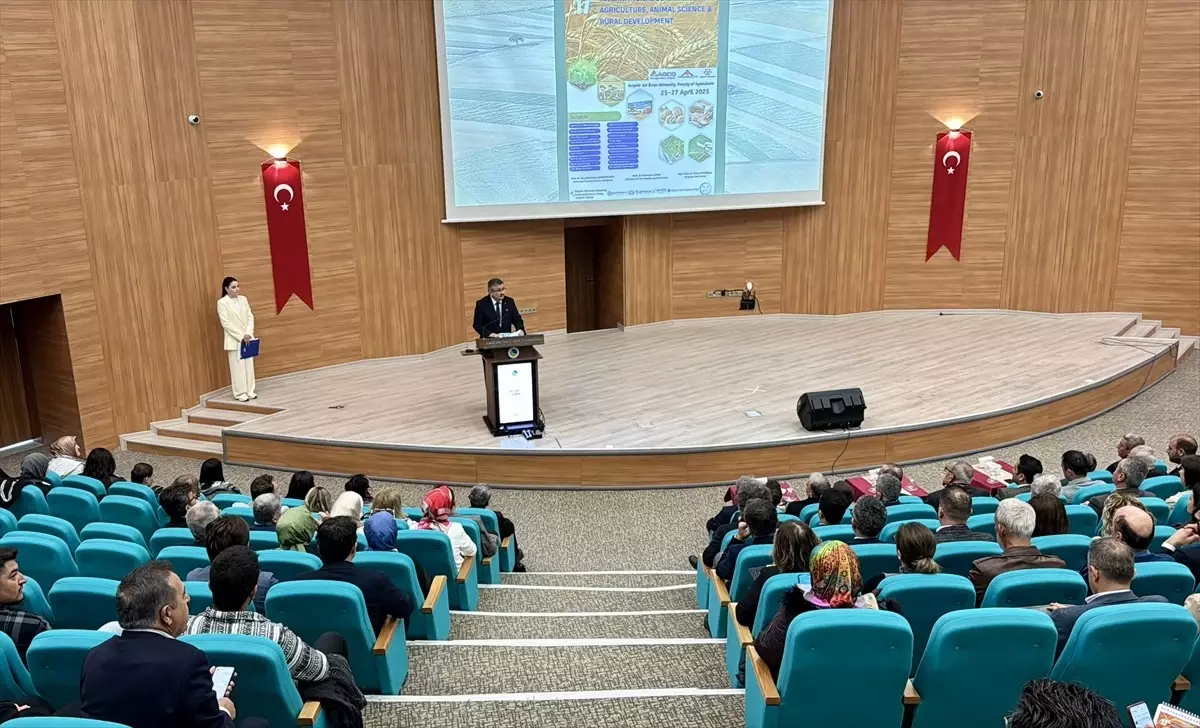 17. Uluslararası Tarım, Hayvancılık ve Kırsal Kalkınma Kongresi Kırşehir'de Başladı