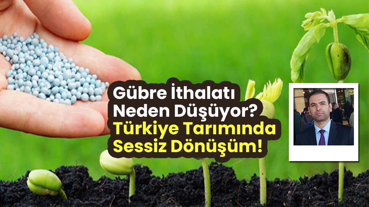 Gübre ithalatı neden düşüyor?