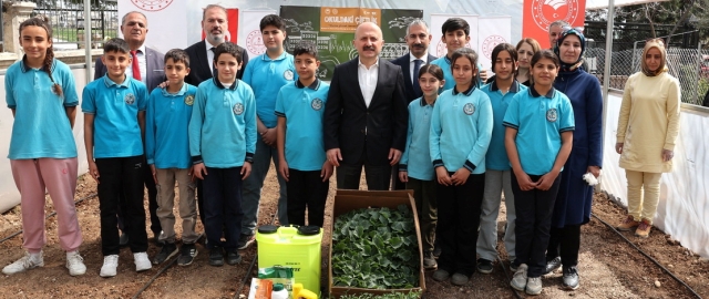 Okuldaki Çiftlik Projesi Hayata Geçti  