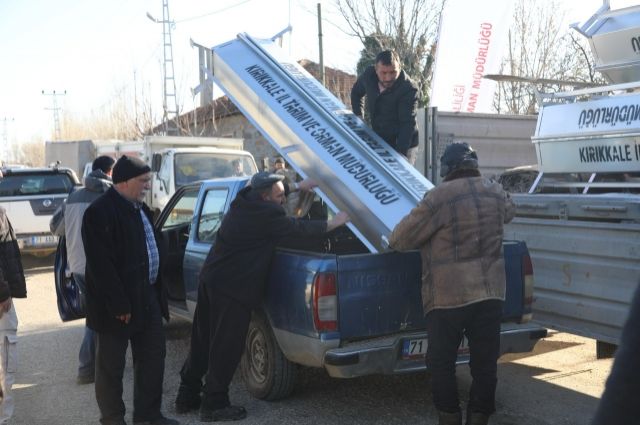 Kırıkkale'de Üreticilere 1.7 Milyon TL'lik Yemlik ve Suluk Desteği