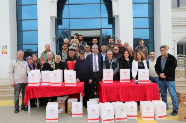 Yalova'da Çiftçilere Çalı Fasulyesi Tohumu Dağıtıldı 
